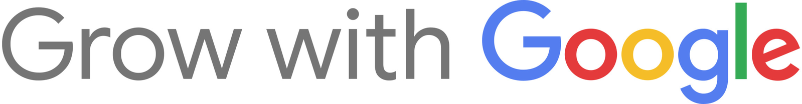 Grow with google logo