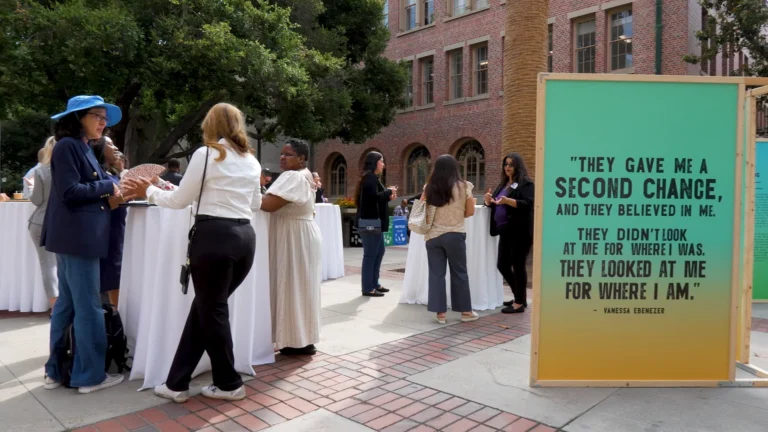 People at a Fair Chance event.